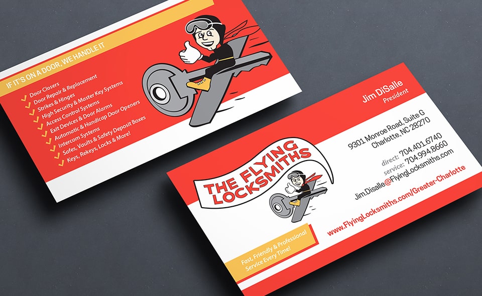 Business Card Design - Blake Lookabill Portfolio